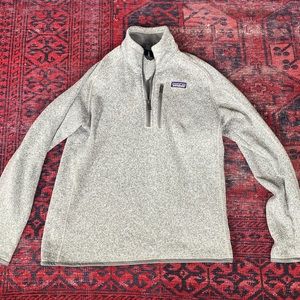 Mens pullover Patagonia with zipper